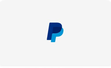 Logotipo azul do PayPal em fundo branco.